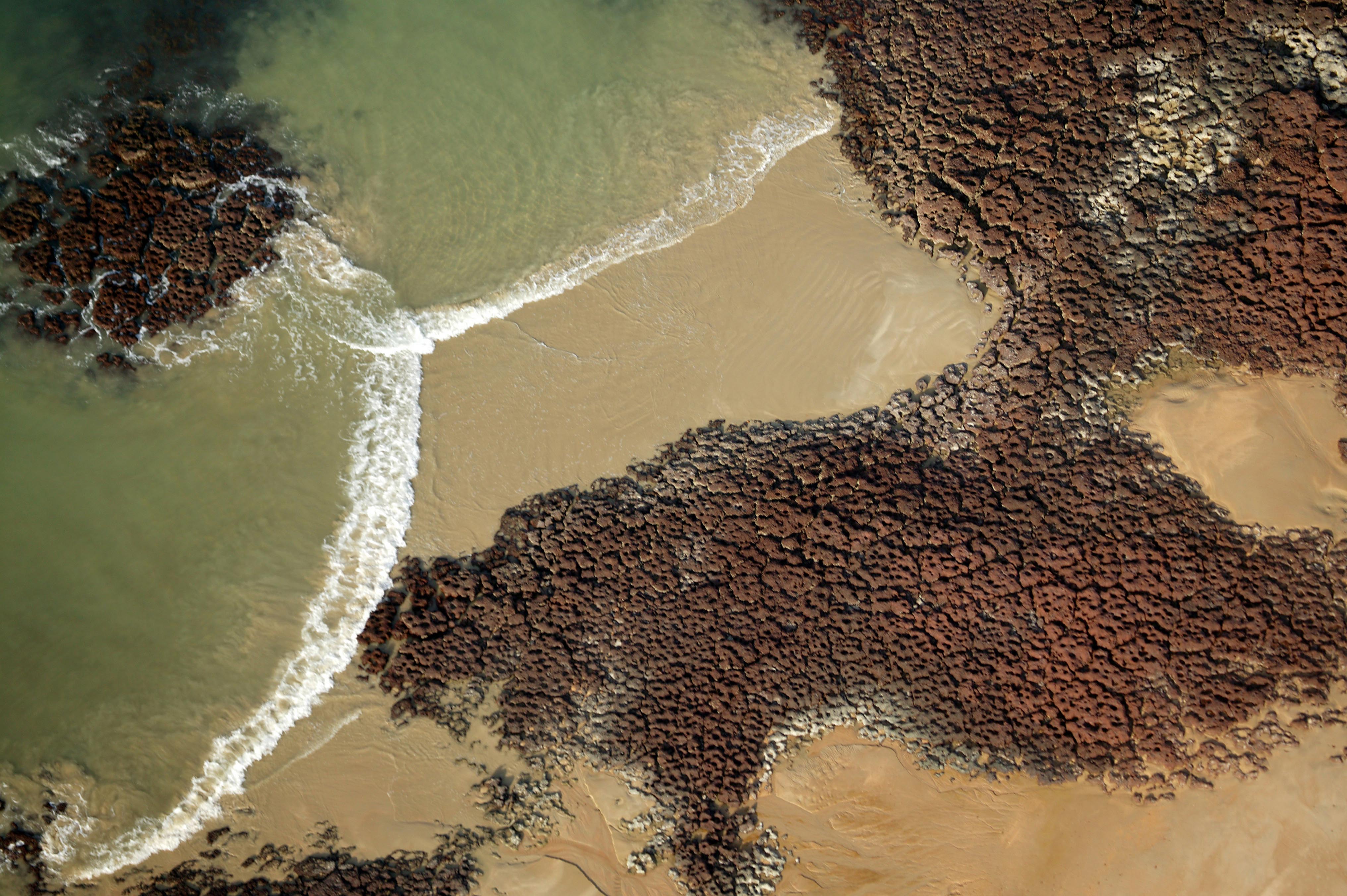 Littoral, vue aérienne